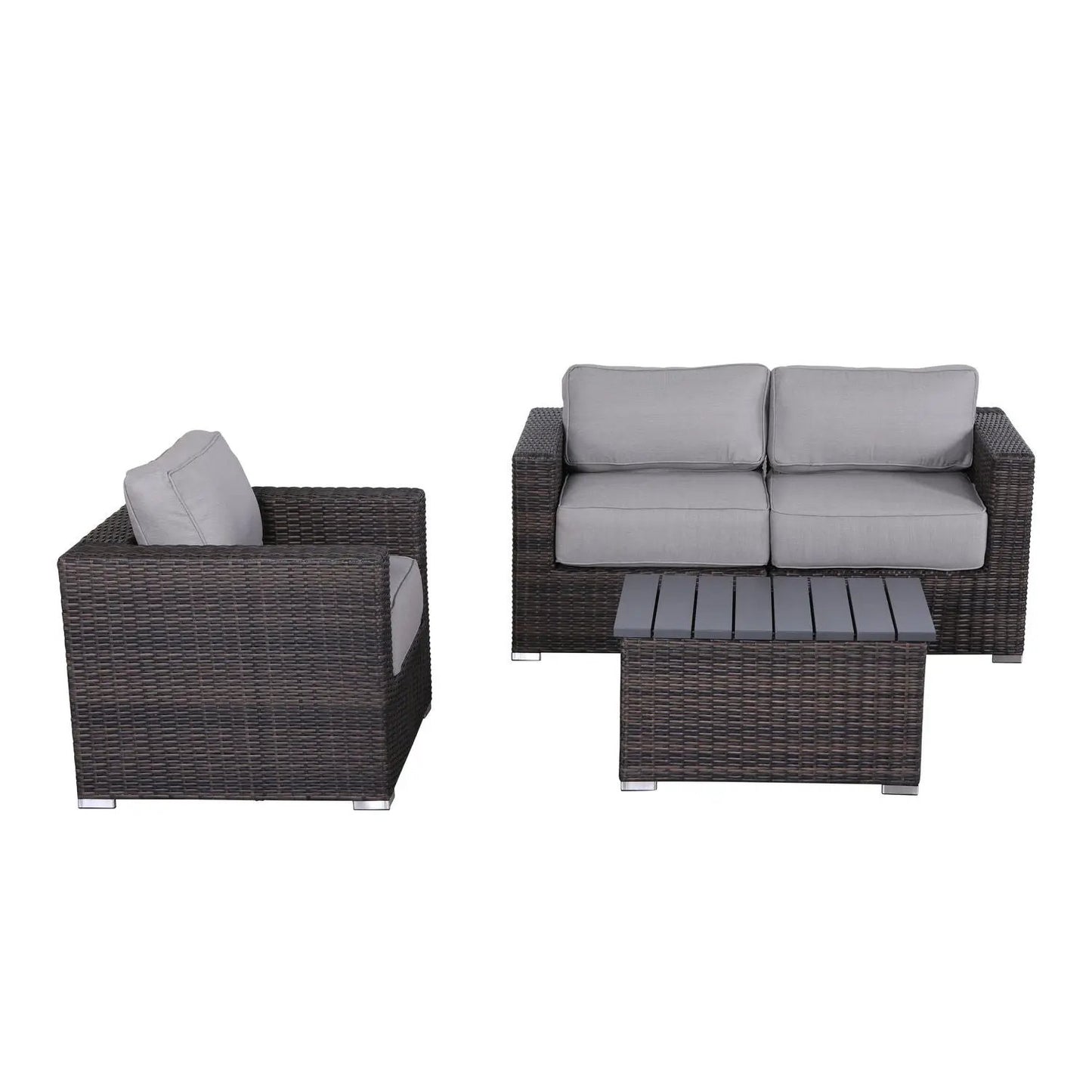 Outdoor Sofa Seating Group with Cushions