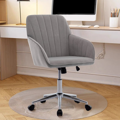 Adjustable Ergonomic Chair With Swivel Backrest