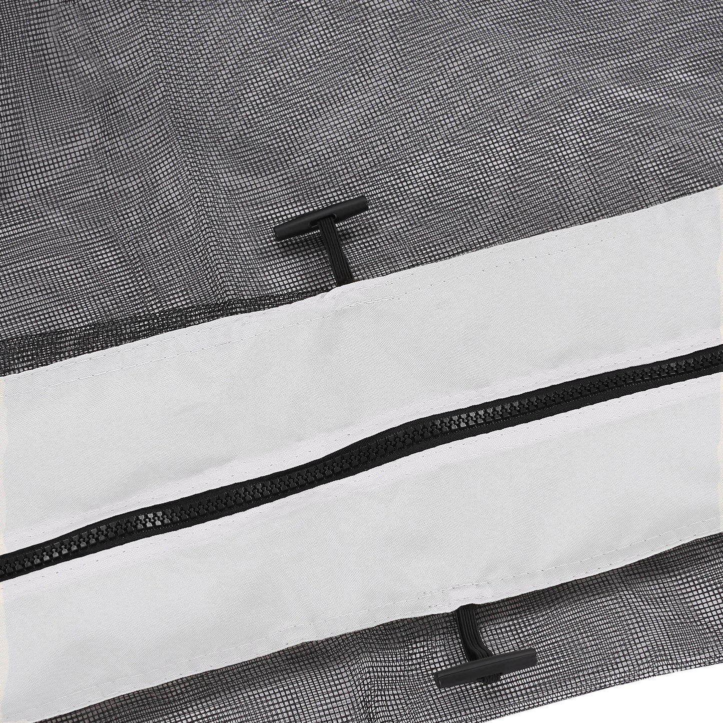 Replacement Mesh Sidewall For Gazebo 10x13 White