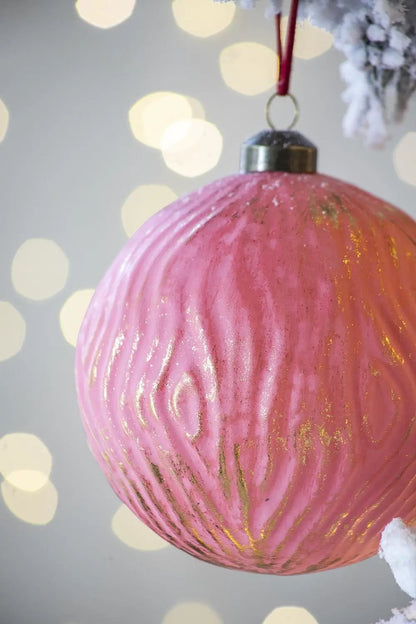 Christmas Ball Glass Ornament and Tree Decoration