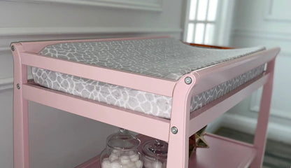Riley Changing Table With Safety Rail for Nursery