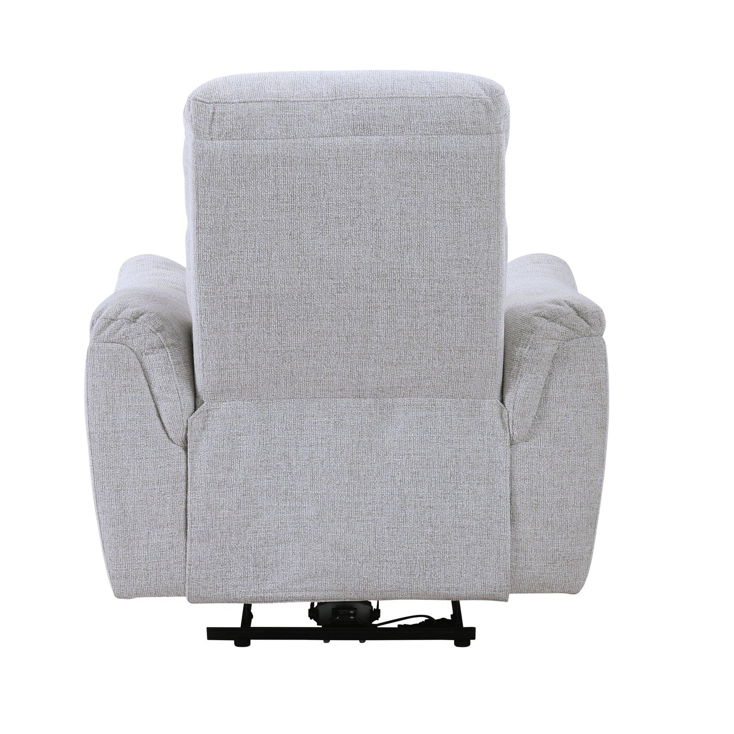 Gray Power Motion Recliner With a Usb Port