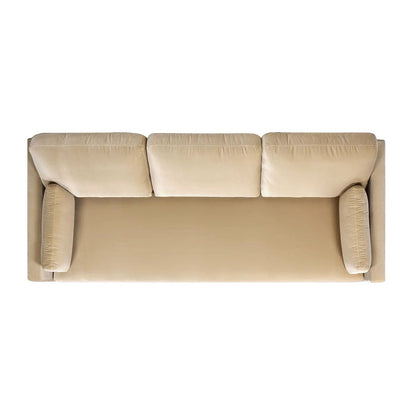 Knox Modern Farmhouse Sofa beige upholstery 3-seat by Unique Piece Furniture Store on Tampa Home & Garden Store