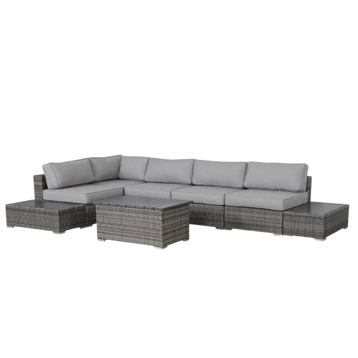 Comfortable Outdoor Sectional and Lounge Set