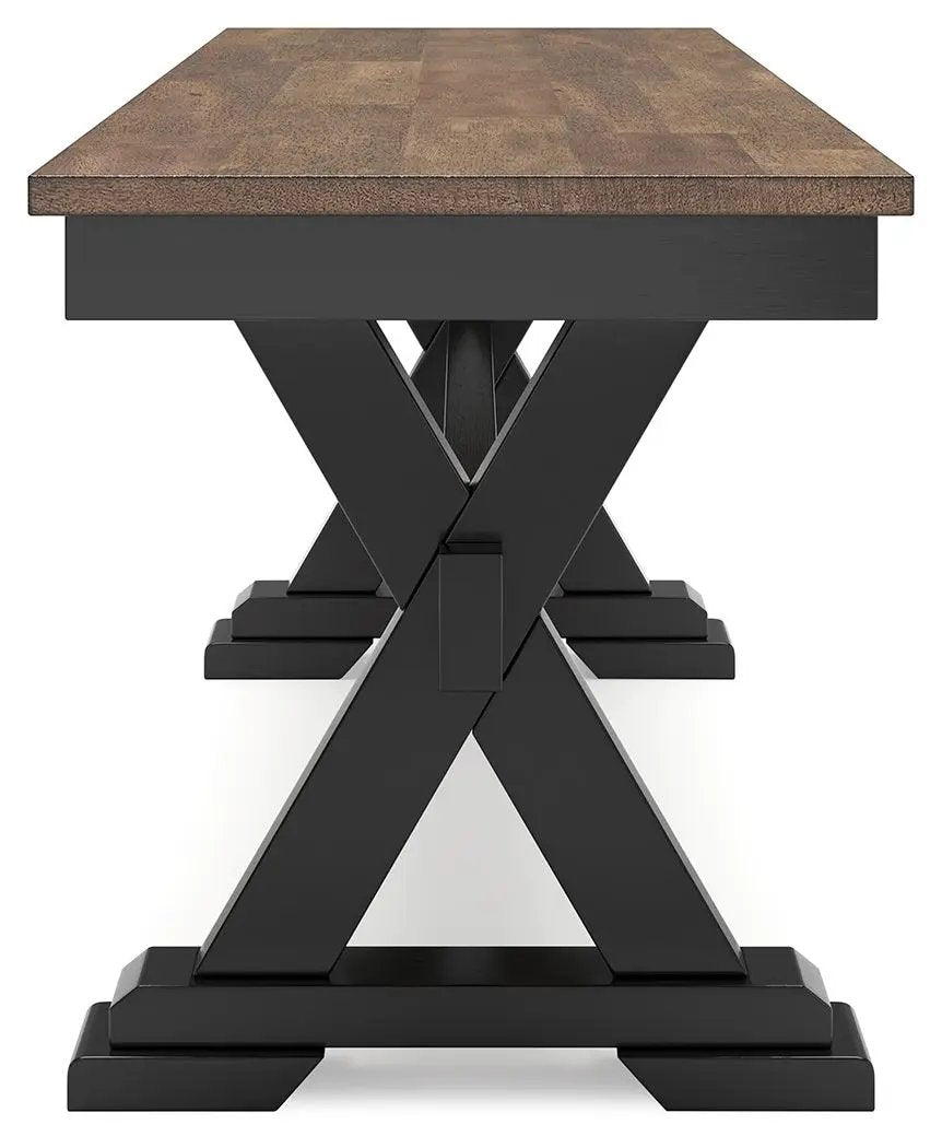 Wildenauer Dining Room Bench in Two Tone Finish