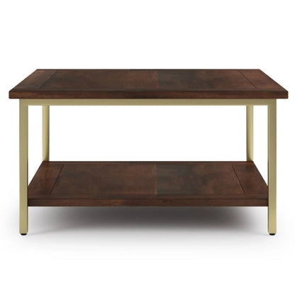 Skyler Solid Mango Wood Table and Metal Base