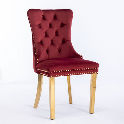 Nikki Modern Tufted Dining Chair Set of 2