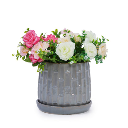 Handmade Ceramic Garden Pot and Planter Set