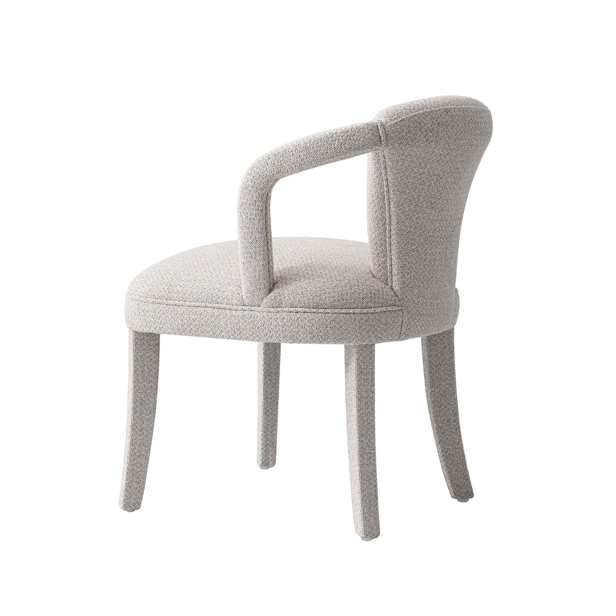 Palmer Mid Century Modern Tweed Armchair
