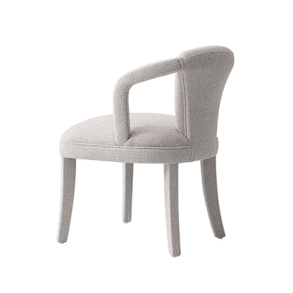 Palmer Mid Century Modern Tweed Armchair
