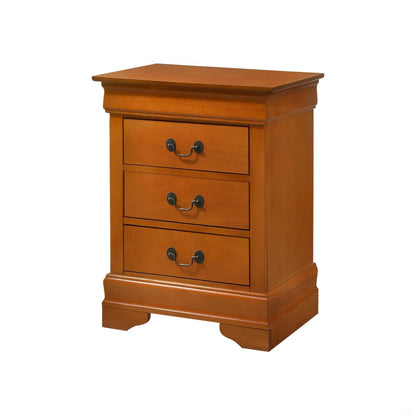 Louis Philippe Nightstand in Wood Veneer