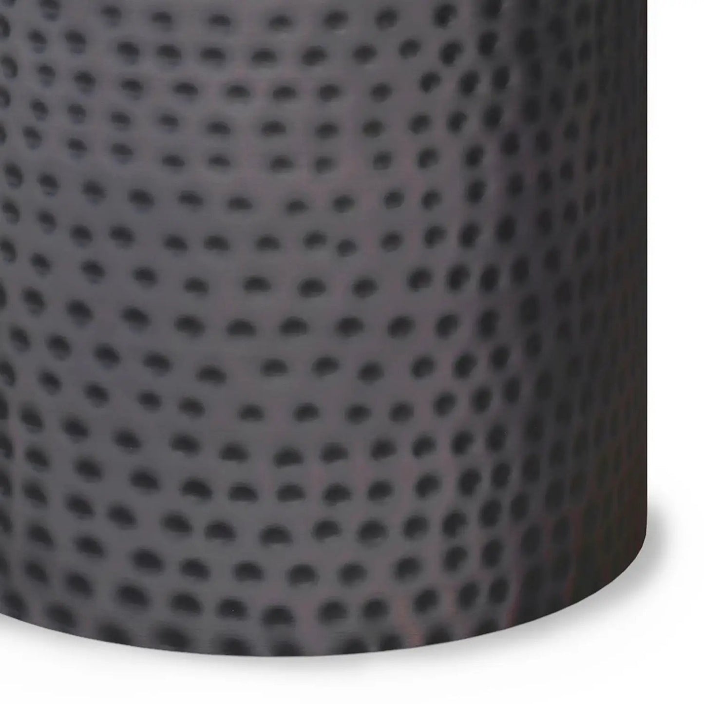 Corbin Hammered Metal Side Table for Living Room
