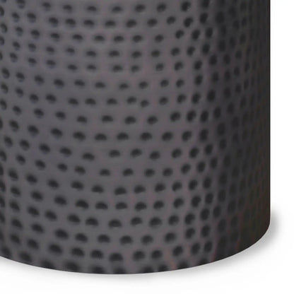 Corbin Hammered Metal Side Table for Living Room