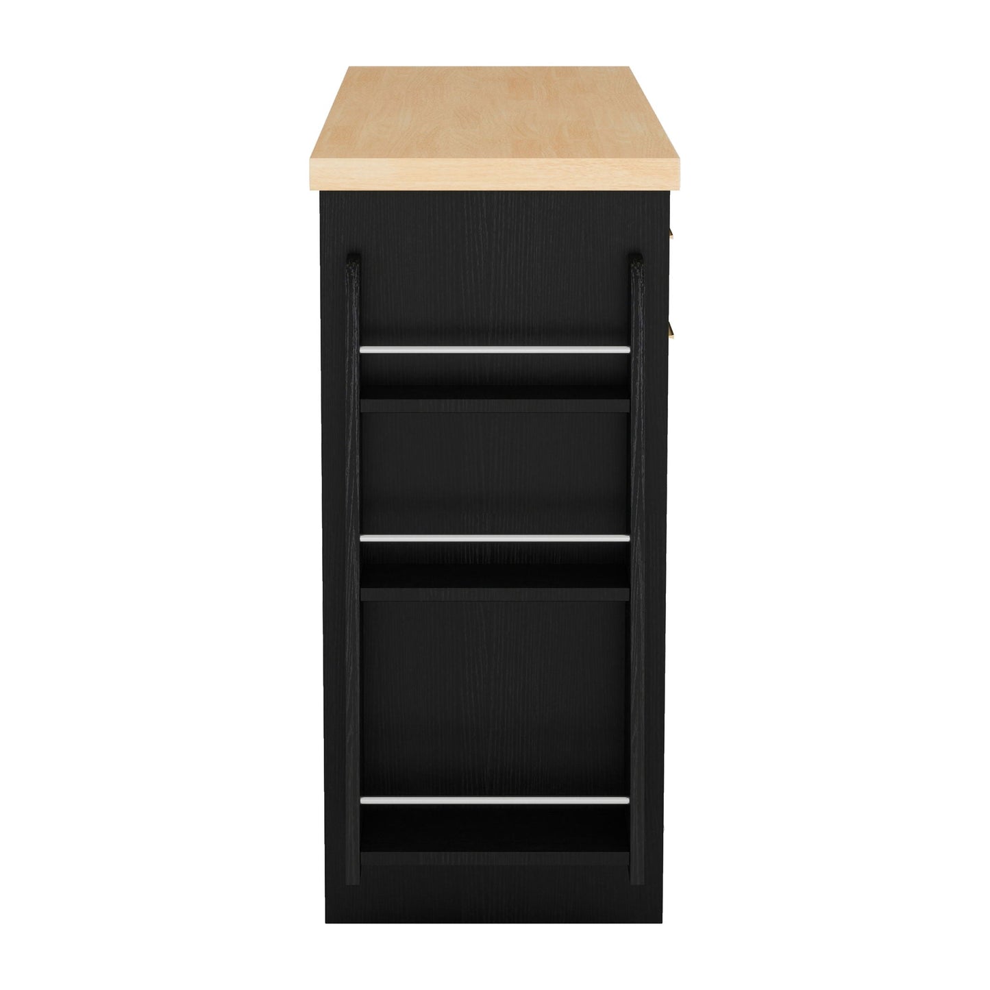 Kitchen Sideboard and Cabinet with Spice Rack