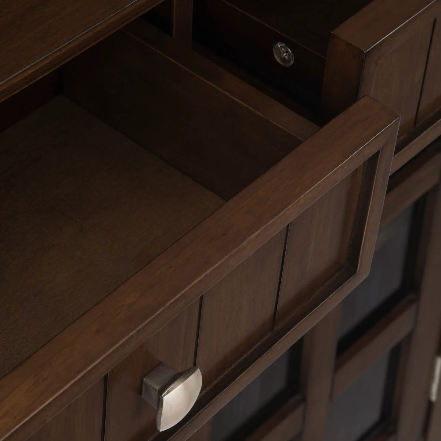 Acadian Handcrafted Entryway Storage Cabinet