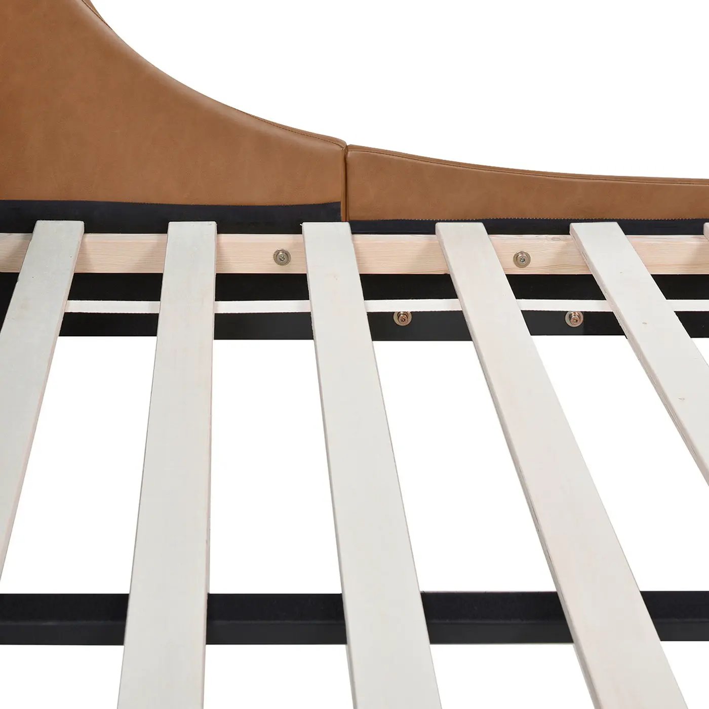 Aspen Vertical Tufted Headboard Platform Bed