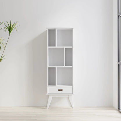 Draper Mid Century Wide Bookcase and Storage Unit