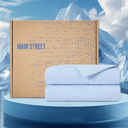 1-Piece Cooling DA Comforter Ice by HouseOfZazla, light blue 60x90 comforter on Tampa Home & Garden Store