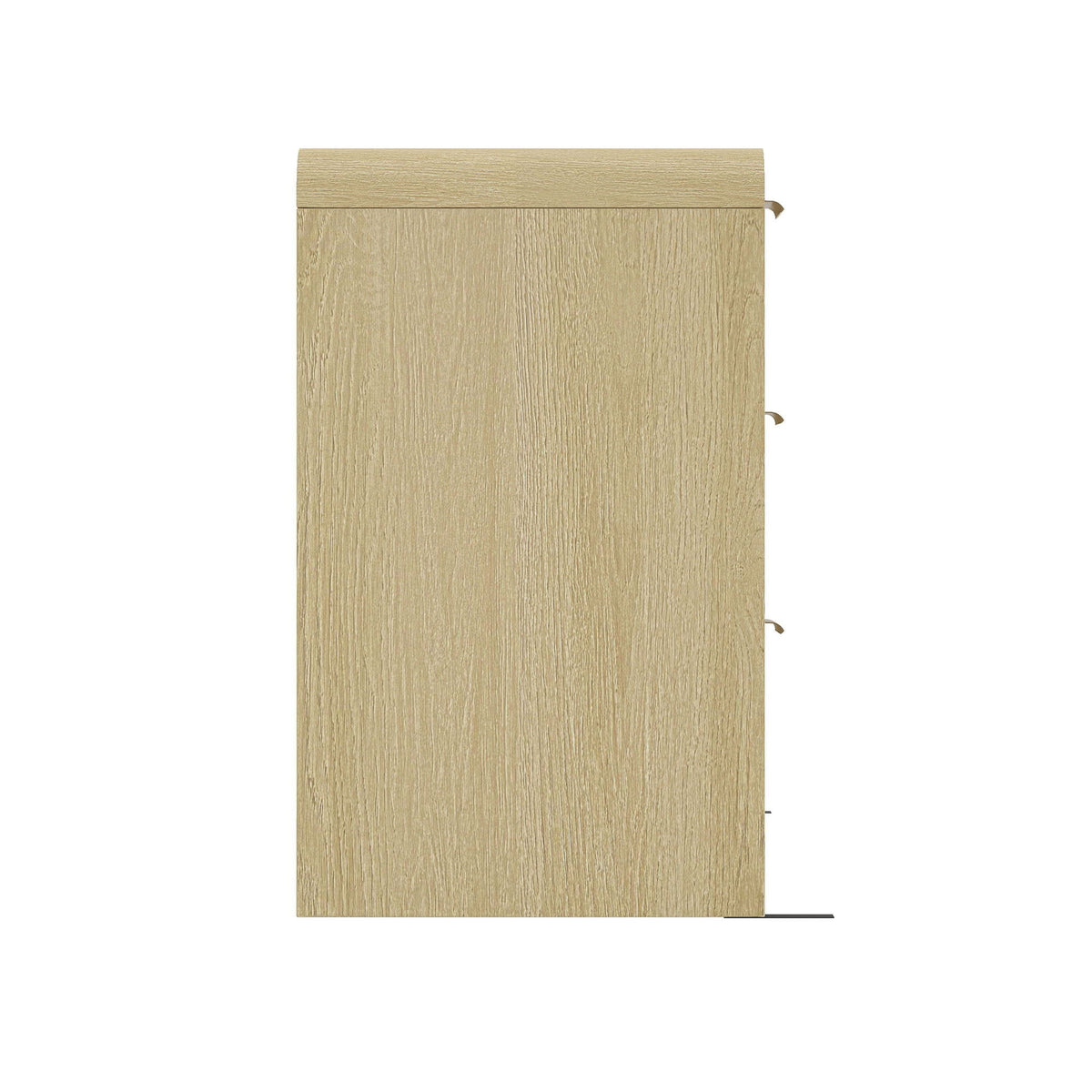 Oak double dresser with six drawers, natural wood grain, Grace Collection on Tampa Home & Garden Store