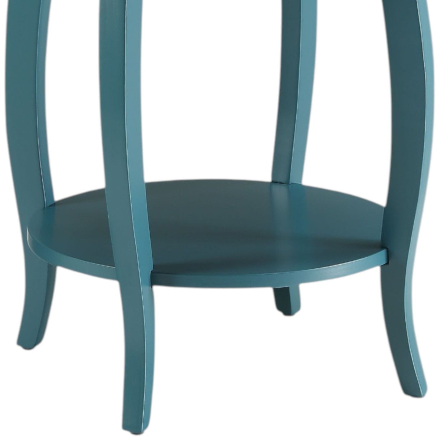 Aberta Storage Accent Table with Solid Wood Legs