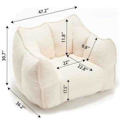 Comfortable Sofa Chairs With Resilient Foam