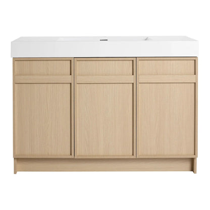 Freestanding Bathroom Vanity with Resin Sink