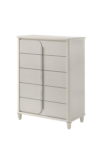 Laveda Chest in White, mirrored accent chest by HouseOfZazla Accent Tables on Tampa Home & Garden Store