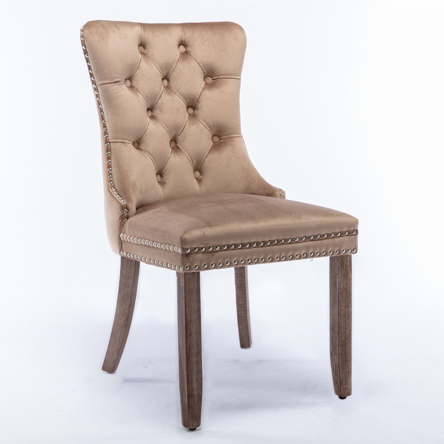 Nikki High End Tufted Dining Chair Set of Two