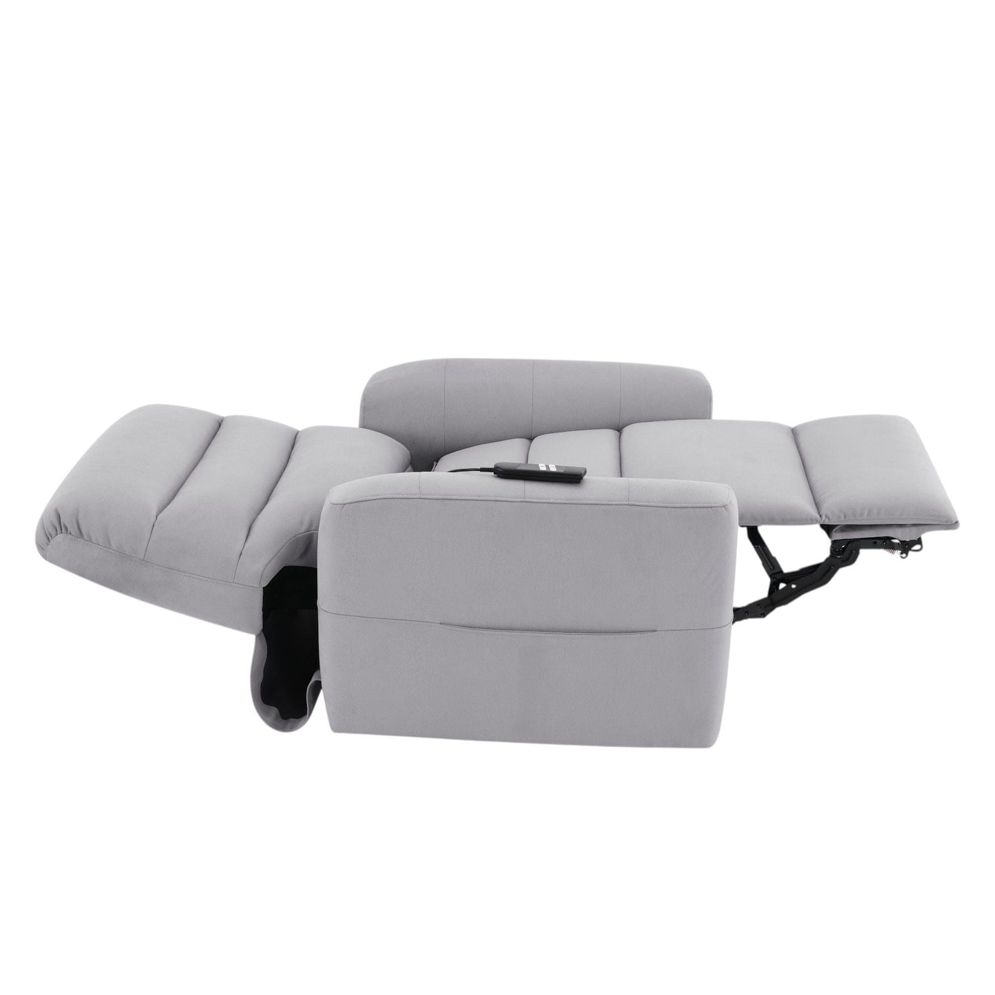 Freddie Power Motion Recliner and Gray Lift