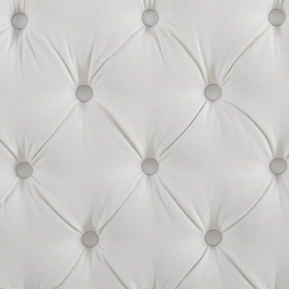 Solid Upholstered Bed Frame and Headboard Set