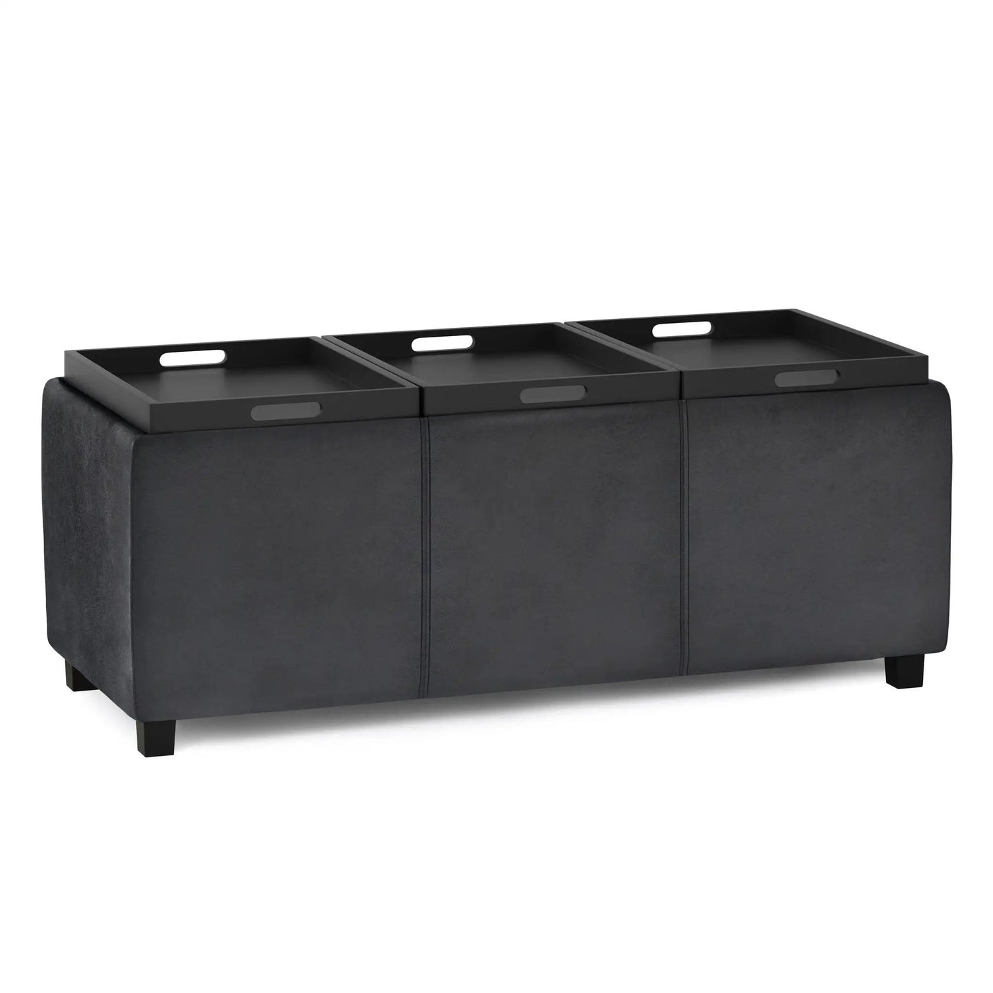 Avalon Multi Functional Storage Ottoman Trays