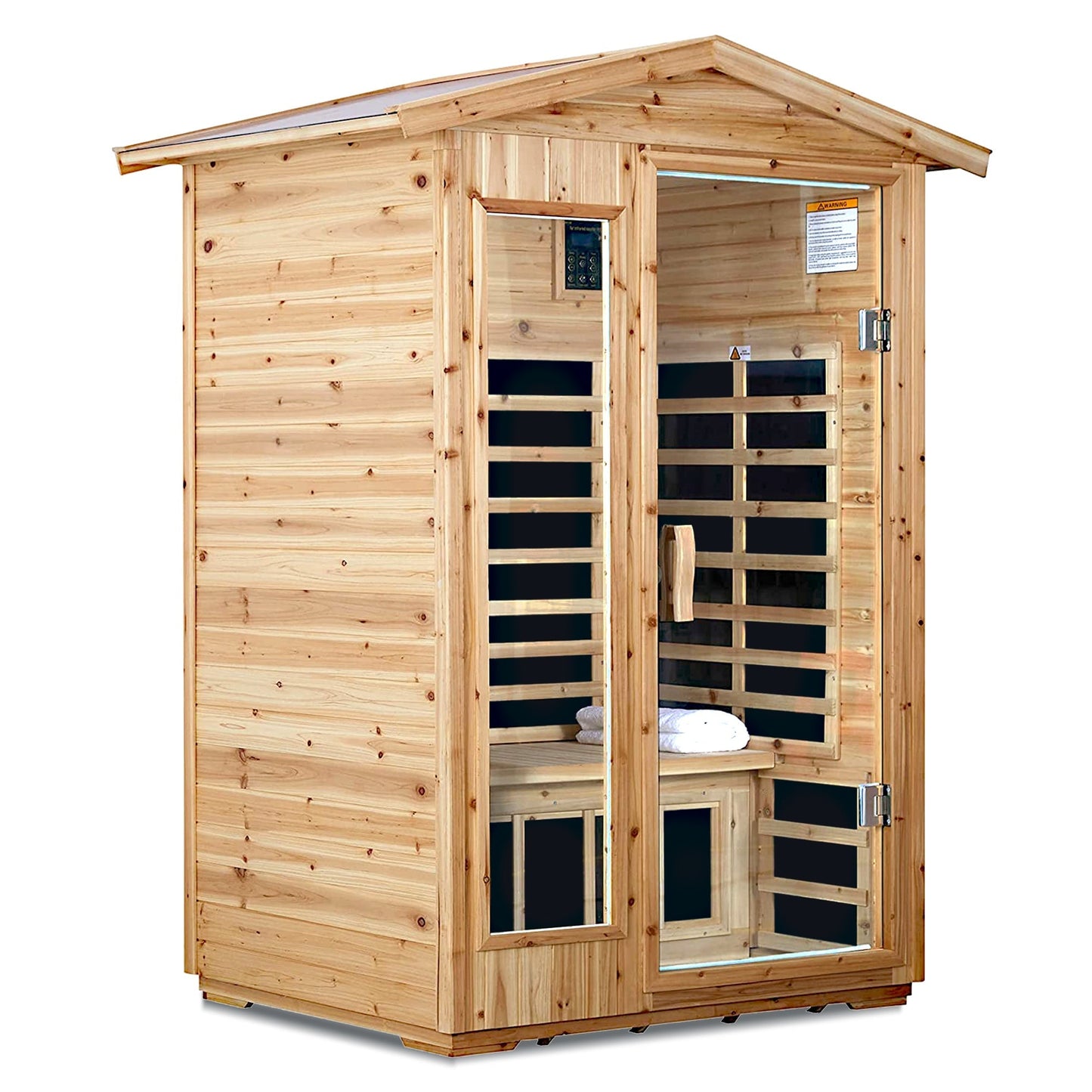 Two Person Far Infrared Fir Sauna with Bluetooth