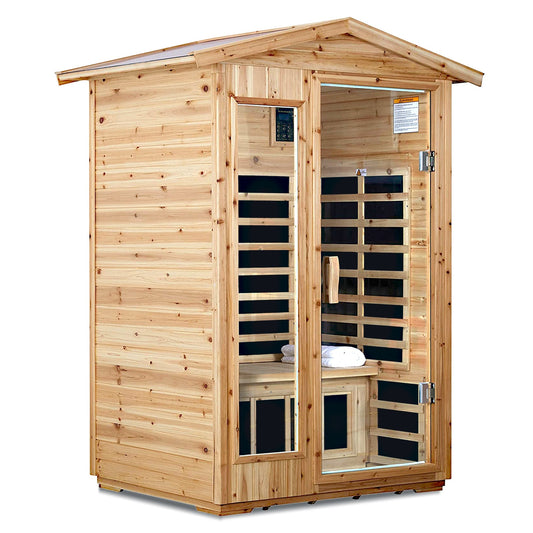 Two Person Far Infrared Fir Sauna with Bluetooth