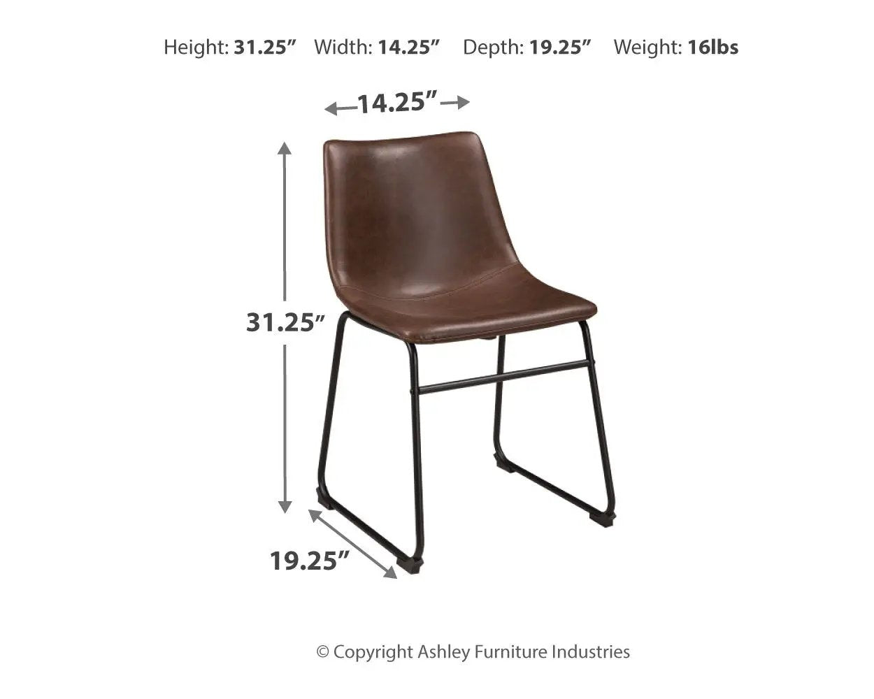 Centiar Upholstered Side Chair for Dining