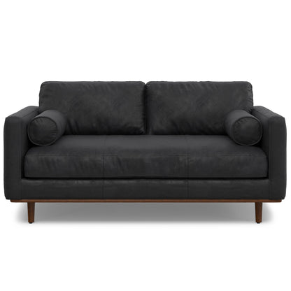 Morrison Brazilian Leather Sofa and Ottoman Set