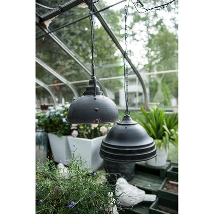 D10.4x11.4 hanging lamp pair in industrial black metal pendants by HouseOfZazla on Tampa Home & Garden Store
