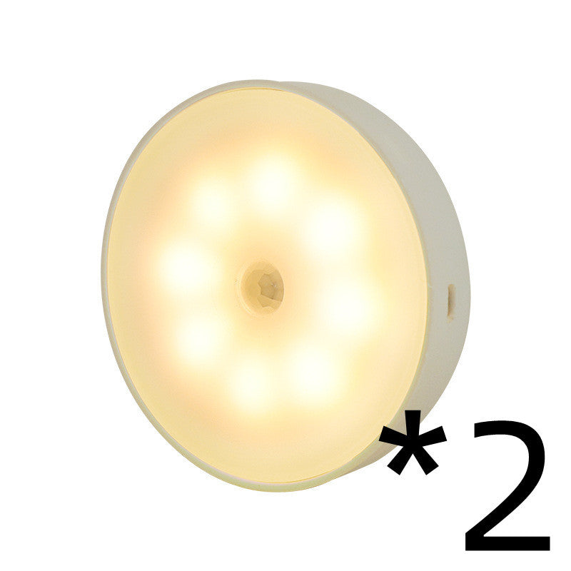 LED motion sensor puck lights, 2-pack, rechargeable lighting, warm white, UpTrend Deals on Tampa Home & Garden Store