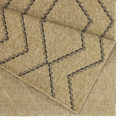 Indoor and Outdoor Diamond Polypropylene Rug