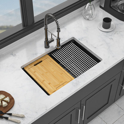 Premium Quartz Composite Workstation Sink