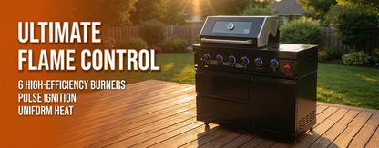 46 Inches Stainless Steel and Professional Grill
