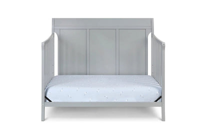 Shailee 4-in-1 Convertible Crib in gray with slats and headboard by Unique Piece Furniture on Tampa Home & Garden Store