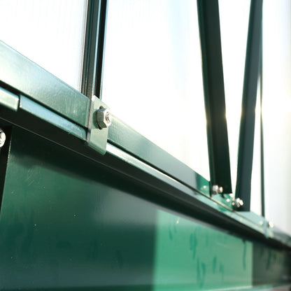 Heavy Duty Polycarbonate Greenhouse Kit and Door