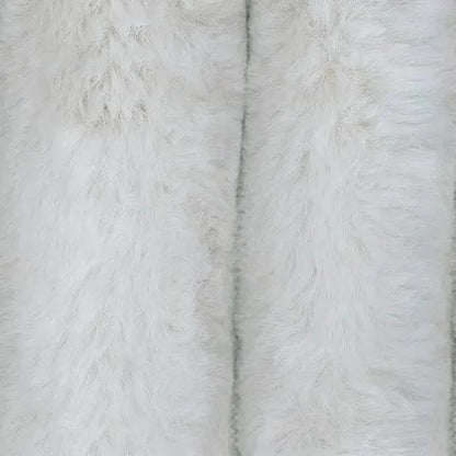 Stupendous Sectional stationary white faux fur upholstery by Unique Piece Furniture on Tampa Home & Garden Store
