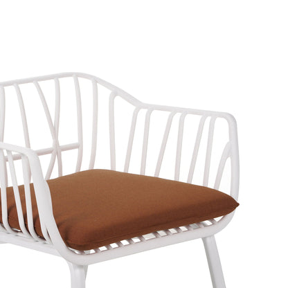 Huron Outdoor Resin Club Chair Set of Two