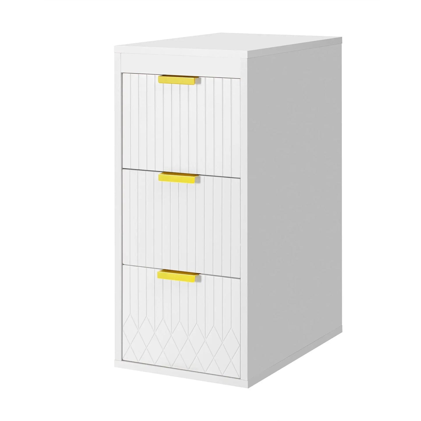Modern Wall Mounted Floating Cabinet with Drawers
