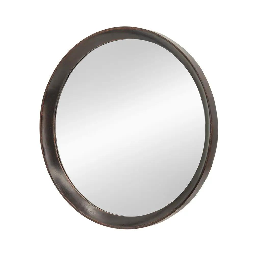 Transitional Decor Mirror with Frame for Bathroom