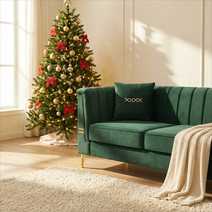 Contemporary Velvet Sofa For Living and Home