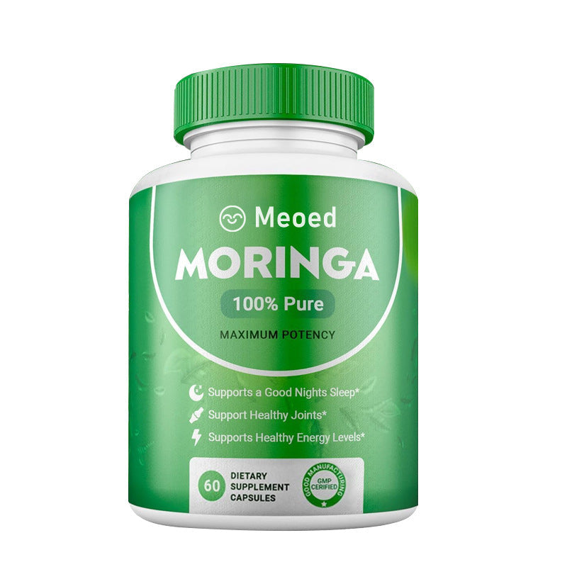 Moringa Leaf Capsules by Perfecsy, green bottle, 60 dietary capsules on Tampa Home & Garden Store