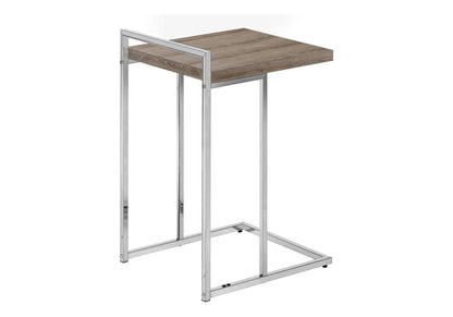 C Shaped Accent Table for Sofas and Beds Modern