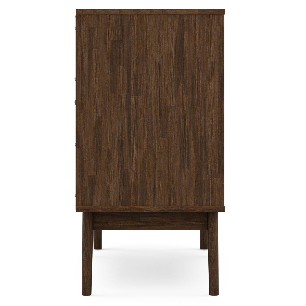 Solid acacia wood wine cabinet with adjustable storage brown finish HouseOfZazla on Tampa Home & Garden Store